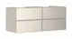 Hansgrohe-HG-Xevolos-E-Waschtischunterschrank-Sandbeige-Matt-1370-550-mit-4-Schubkaesten-fuer-Konsolen-mit-2-Aufsatzwaschtischen-geschliffen-Sandbeige-Matt-54197790 gallery number 1